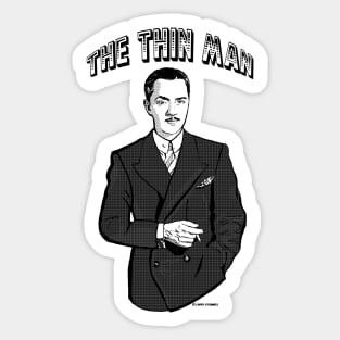 The Thin Man Sticker